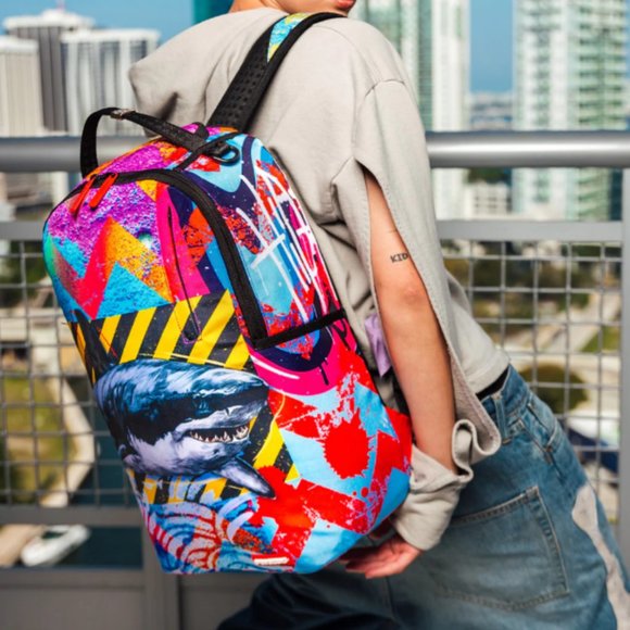 Sprayground Lone Shark Backpack - Picture 9 of 9